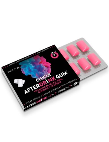 WUG GUM - AFTER DRINK HANGOVER 1 X 8 UNITS