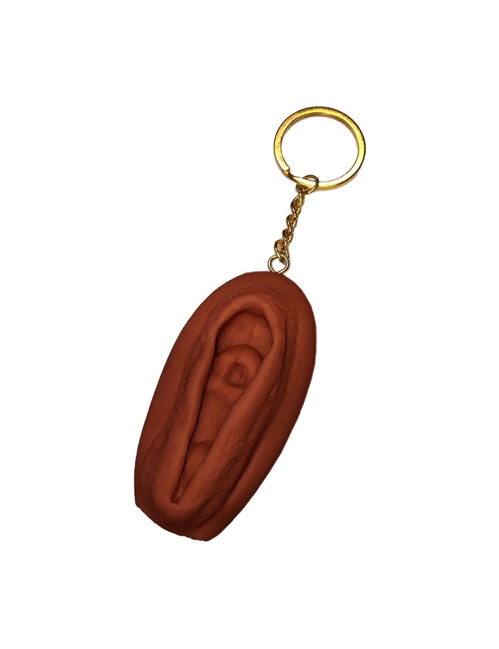 DIABLO PICANTE - VAGINA KEYCHAIN DARK TONE