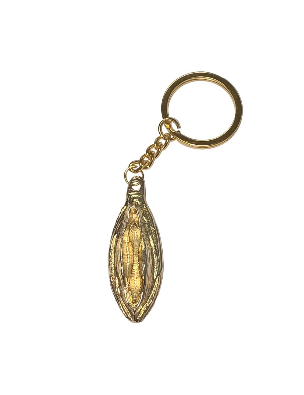 DIABLO PICANTE - METAL KEYCHAIN ​​WITH GOLD LIPS