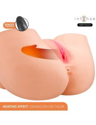 INTENSE DEEP TOUCH - GINGER VAGINAL MASTURBATOR WITH SUCTION, HEAT, VIBRATION AND VOICE EFFECTS WITH REMOTE CONTROL 5.3 KG