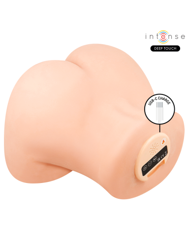 INTENSE DEEP TOUCH - GINGER VAGINAL MASTURBATOR WITH SUCTION, HEAT, VIBRATION AND VOICE EFFECTS WITH REMOTE CONTROL 5.3 KG