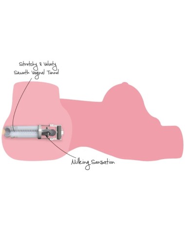 HIDDEN DESIRE - MILKING MEGA SLUT FEMALE MASTURBATOR TORSO 22 KG