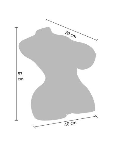 HIDDEN DESIRE - MILKING MEGA SLUT FEMALE MASTURBATOR TORSO 22 KG