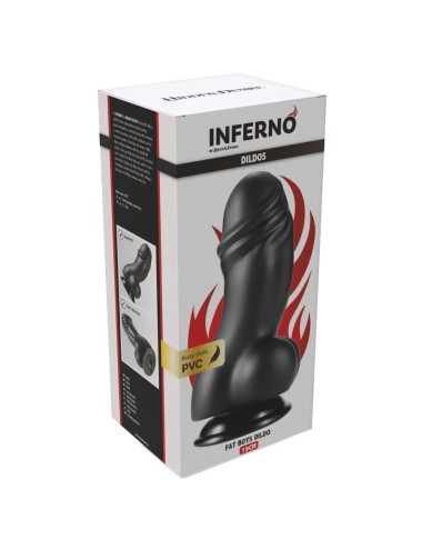 HIDDEN DESIRE - INFERNO FAT BOYS DILDO 19 CM