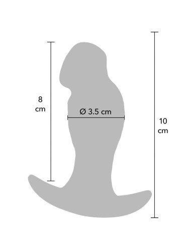 HIDDEN DESIRE - INFERNO REALISTIC BUTTPLUG 10 CM