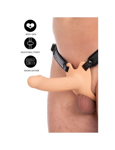 HIDDEN DESIRE - INFERNO PENIS SLEEVE STRAP-ON SILICONE 18 CM