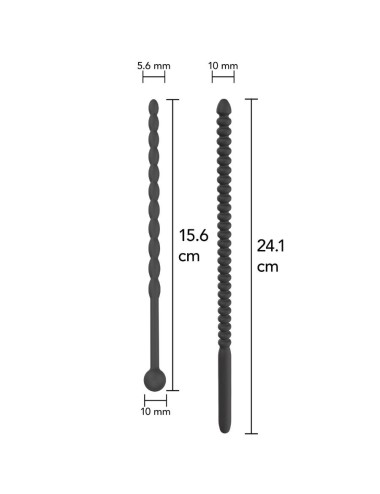 HIDDEN DESIRE - EXTREME RIBBED URETHAL SOUND ADVANCED 2 UNITS