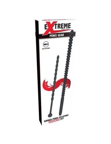 HIDDEN DESIRE - EXTREME RIBBED URETHAL SOUND ADVANCED 2 UNITS