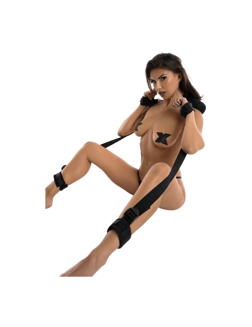 HIDDEN DESIRE - EXTREME SPREAD MASTER WITH CUFFS