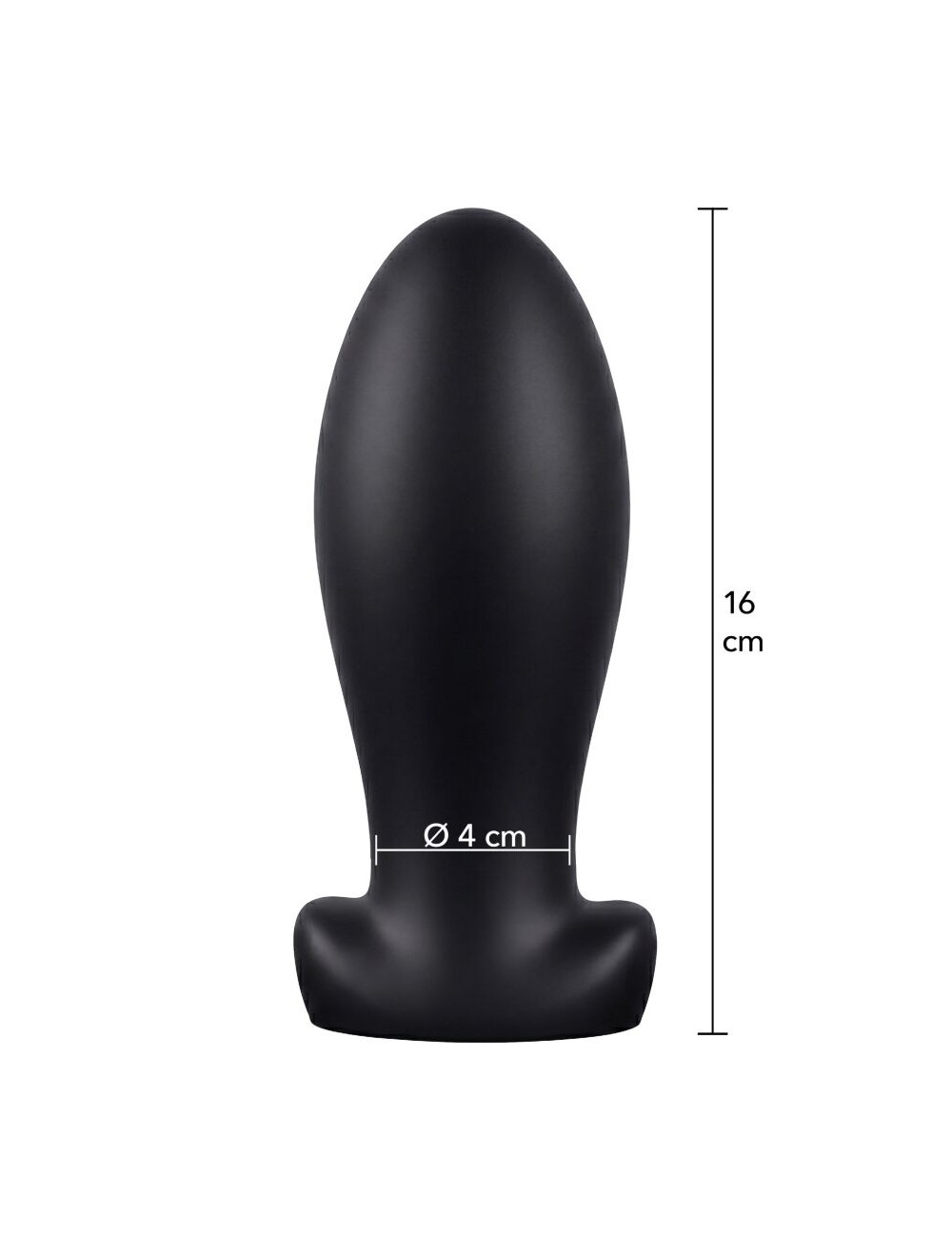 HIDDEN DESIRE - EXTREME HEAVY ANAL STRETCHER PLUG LARGE