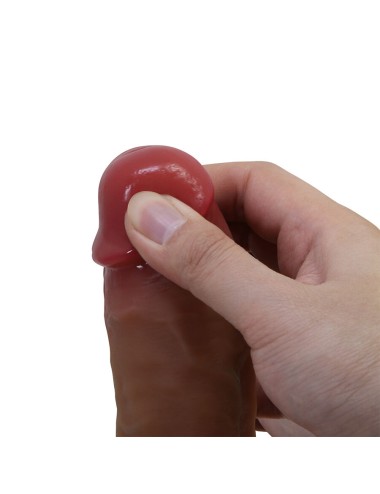 PRETTY LOVE - CURTIS REALISTIC DILDO WITH SUCTION CUP 17.3 CM -Ø- 4.2 CM