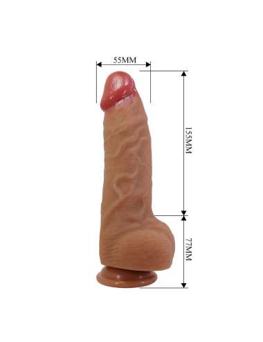 PRETTY LOVE - NAJM REALISTIC DILDO WITH SUCTION CUP 23.2 CM -Ø- 5.5 CM