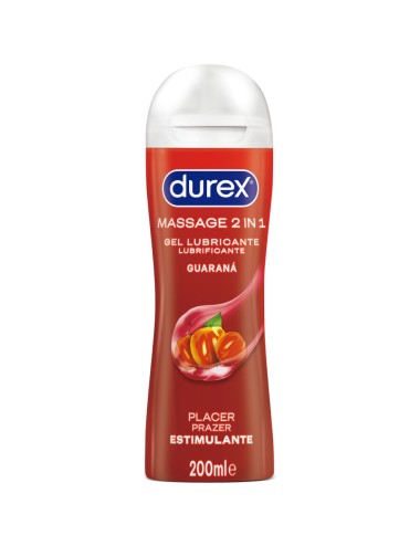 DUREX - GUARANA STIMULATING MASSAGE LUBRICANT GEL 200 ML
