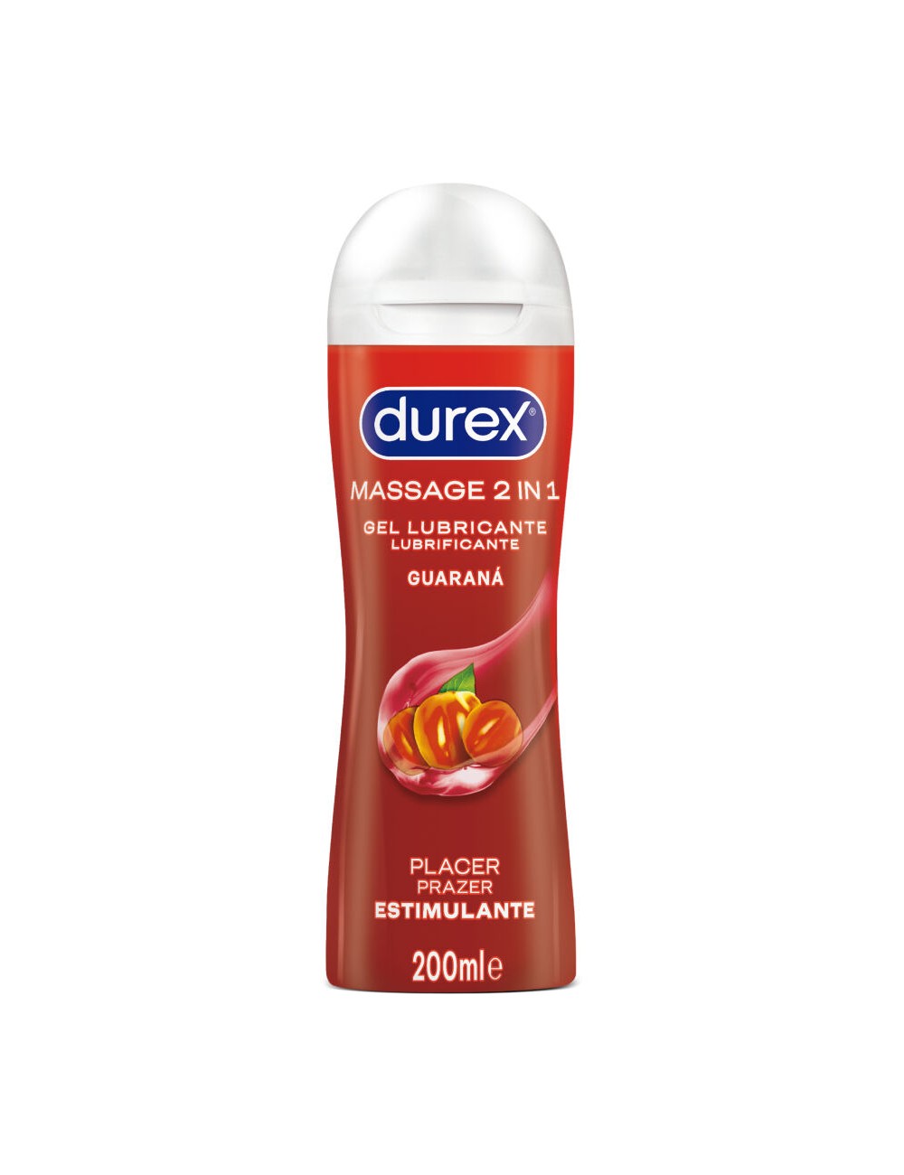 DUREX - GUARANA STIMULATING MASSAGE LUBRICANT GEL 200 ML