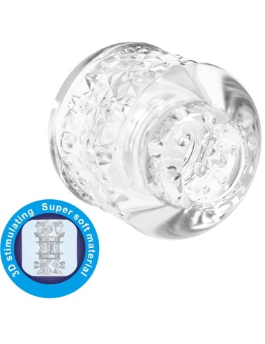 PRETTY LOVE - CRYSTLE DOUBLE ENTRY MASTURBATOR