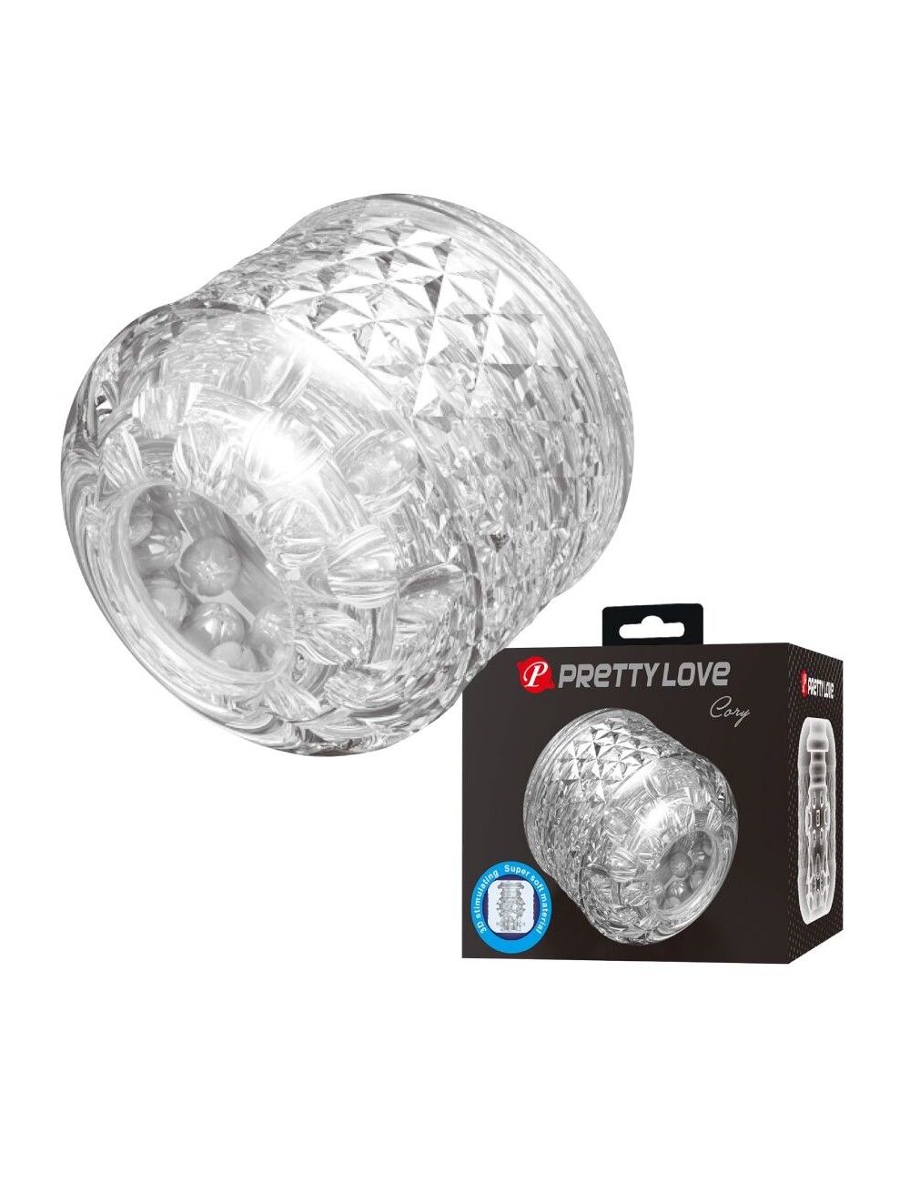 PRETTY LOVE - CARY DOUBLE ENTRY MASTURBATOR