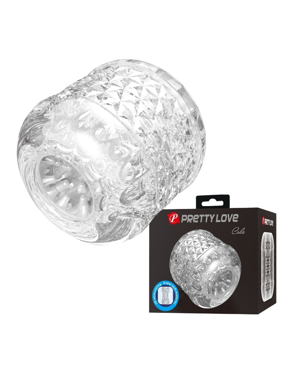 PRETTY LOVE - COLE DOUBLE ENTRY MASTURBATOR