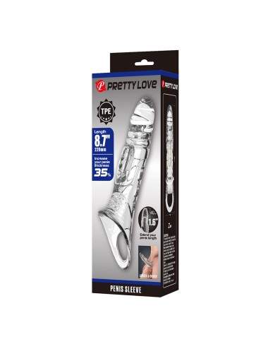 PRETTY LOVE - TRANSPARENT PENIS COVER