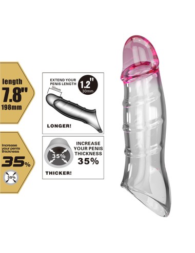 PRETTY LOVE - DARNELL TRANSPARENT EFFECT PENIS COVER