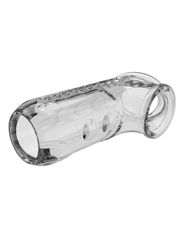 PRETTY LOVE - TRANSPARENT TEXTURED PENIS SHEATH