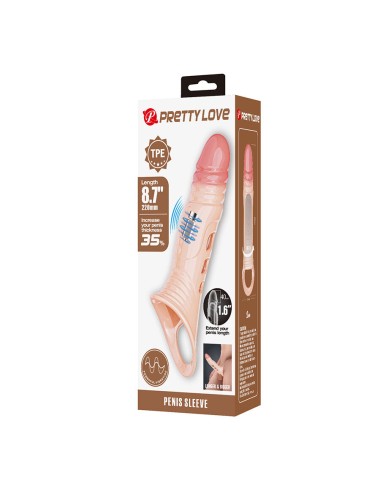 PRETTY LOVE - PENIS SLEEVE WITH INTEGRATED VIBRATION