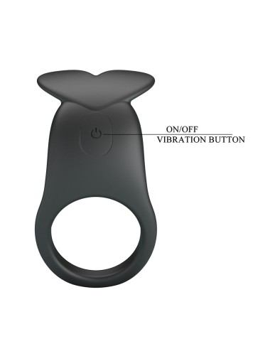 PRETTY LOVE - CARLTON PENIS RING WITH CLITORAL STIMULATOR