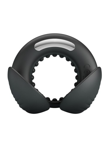 PRETTY LOVE - QUENTIN PENIS RING WITH TESTICULAR STIMULATOR