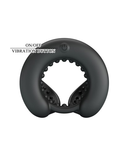 PRETTY LOVE - QUENTIN PENIS RING WITH TESTICULAR STIMULATOR