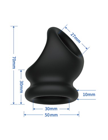 CRAZY BULL - OBERON PENIS AND TESTICLE SUPPORT RING