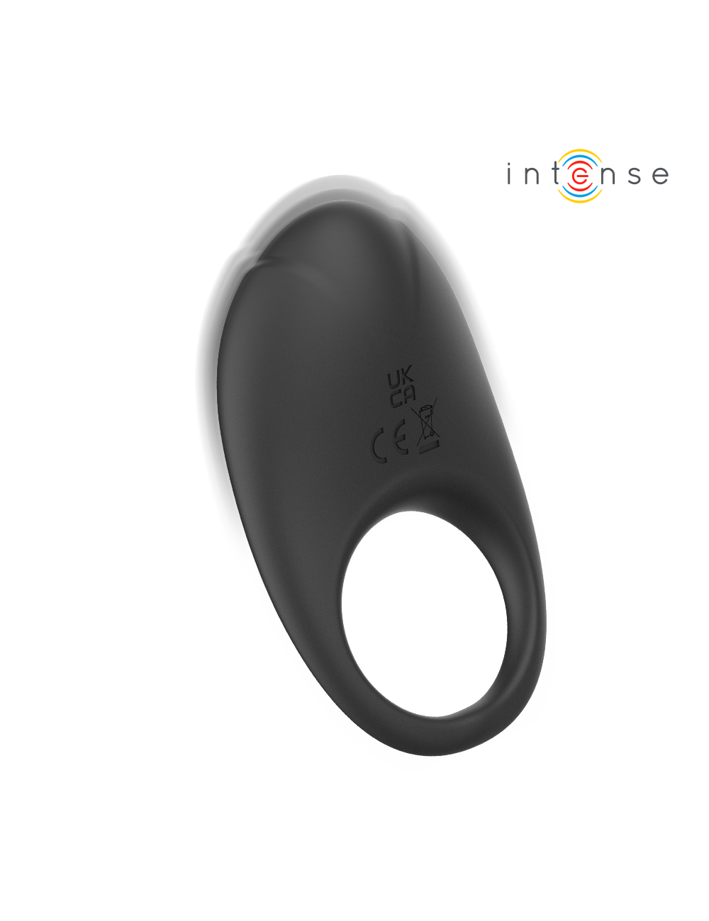 INTENSE - MERLOTTE VIBRATING PENIS RING WITH CLITORIS STIMULATION BLACK