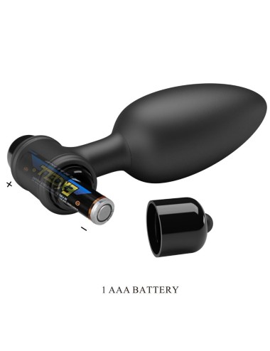 MR PLAY - SUPER POWER ANAL PLUG WITH VIBRATION