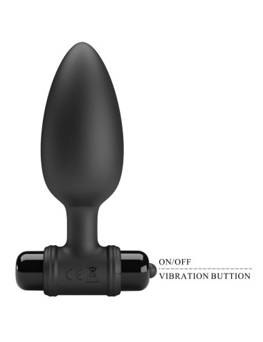 MR PLAY - SUPER POWER ANAL PLUG WITH VIBRATION