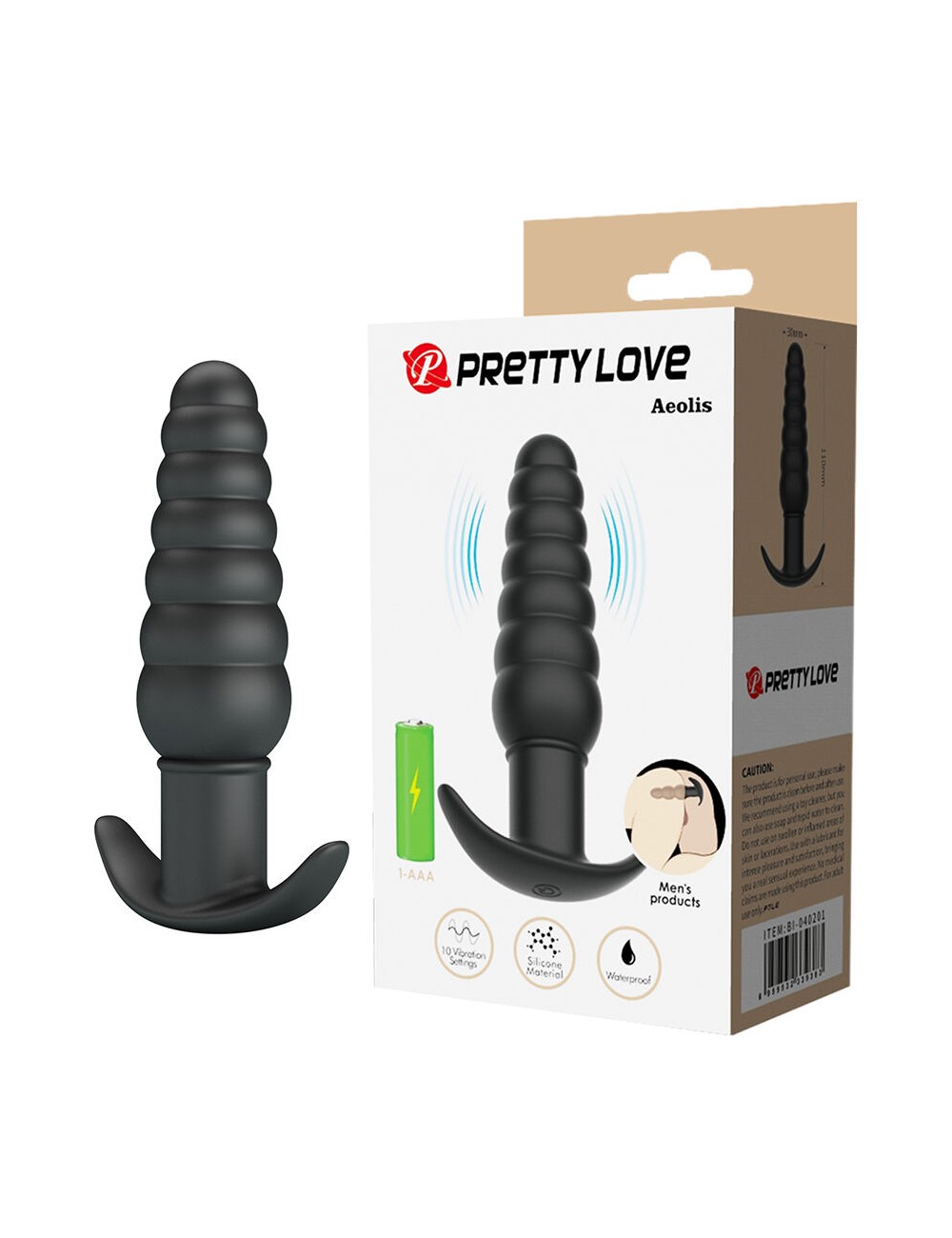 PRETTY LOVE - AEOLIS VIBRATING ANAL PLUG