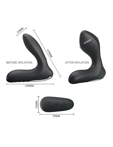 MR PLAY - PROSTATE MASSAGER WITH VIBRATION REMOTE CONTROL