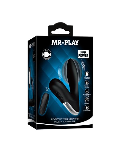 MR PLAY - PROSTATE MASSAGER WITH VIBRATION REMOTE CONTROL