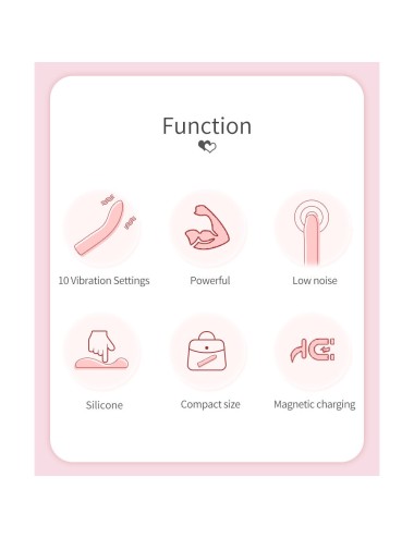 PRETTY LOVE - KISELL G-SPOT PINK VIBRATOR