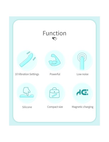 PRETTY LOVE - RYLAN G-SPOT BLUE VIBRATOR