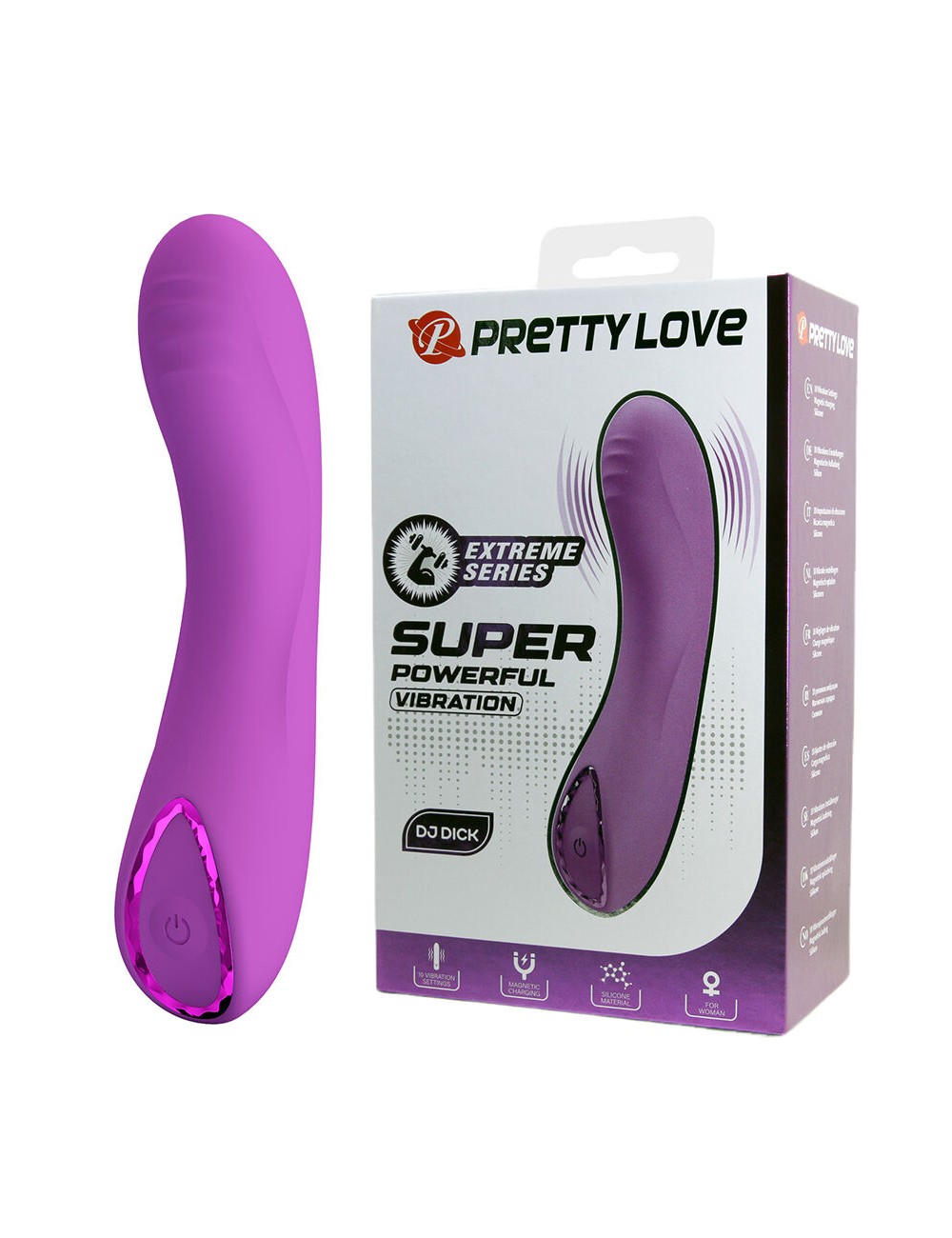 PRETTY LOVE - DJ DICK G-SPOT PURPLE VIBRATOR