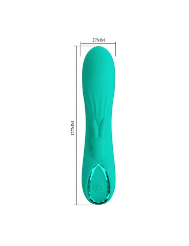 PRETTY LOVE - DJ STICK G-SPOT TURQUOISE VIBRATOR
