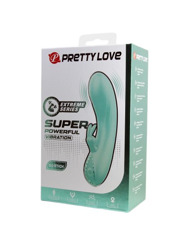 PRETTY LOVE - DJ STICK G-SPOT TURQUOISE VIBRATOR