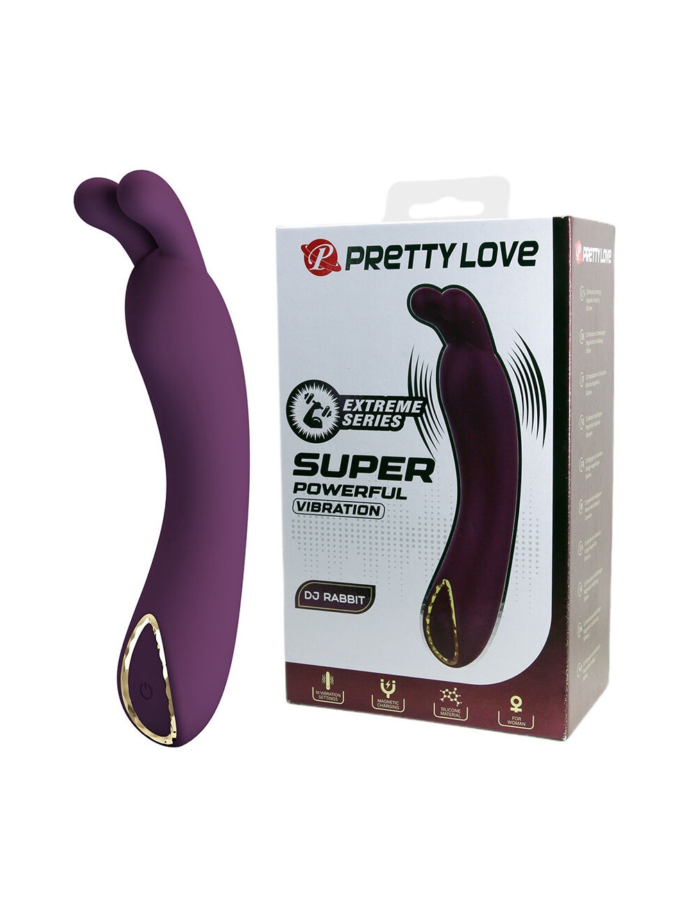 PRETTY LOVE - DJ RABBIT PURPLE G-SPOT VIBRATOR