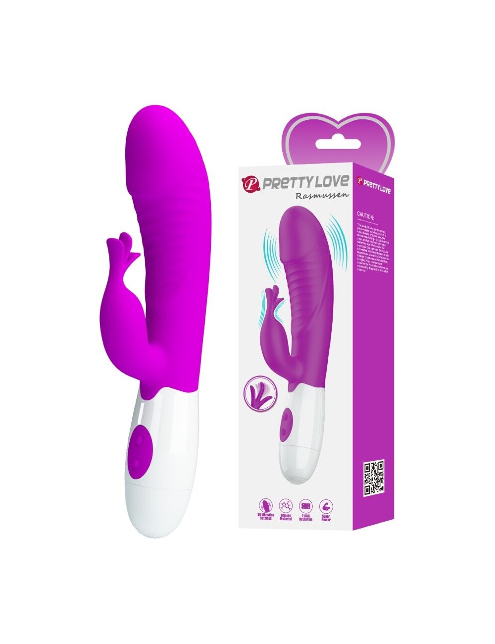 PRETTY LOVE - RASMUSSEN PURPLE G-SPOT VIBRATOR