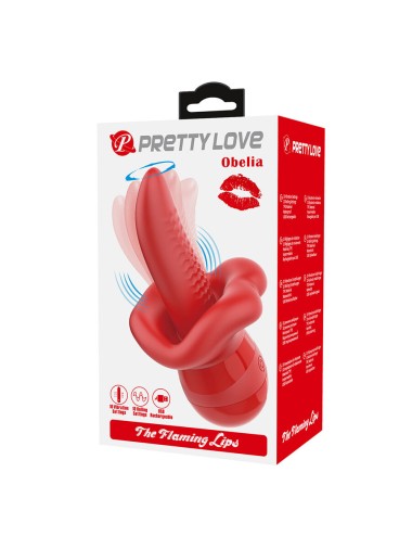 PRETTY LOVE - OBELIA MASTURBATOR TONGUE VIBRATOR WITH ORBITAL MOTION