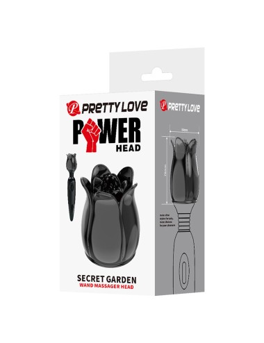 PRETTY LOVE - SECRET GARDEN BLACK MASSAGE HEAD