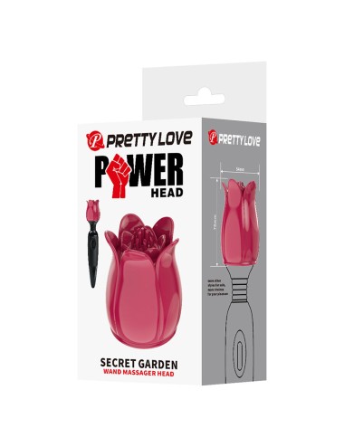 PRETTY LOVE - SECRET GARDEN PINK MASSAGE HEAD