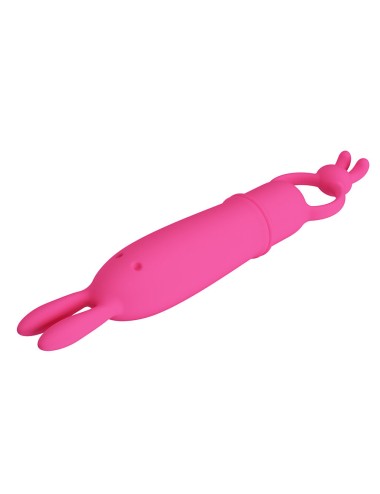 PRETTY LOVE - DELIA RABBIT VIBRATOR WITH RESISTANCE RING