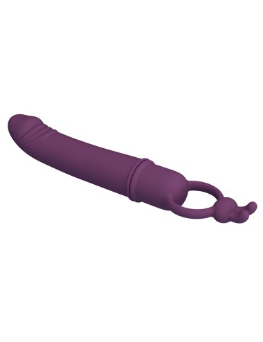 PRETTY LOVE - CORA VIBRATOR PENIS FORM WITH RESISTANCE RING