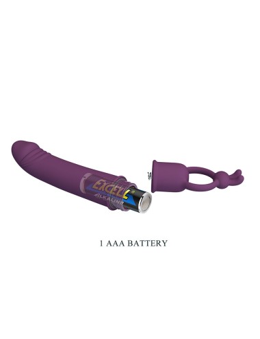 PRETTY LOVE - CORA VIBRATOR PENIS FORM WITH RESISTANCE RING