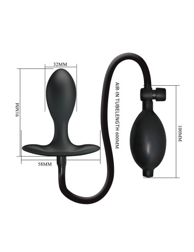 MR PLAY - ADJUSTABLE INFLATABLE ANAL PLUG