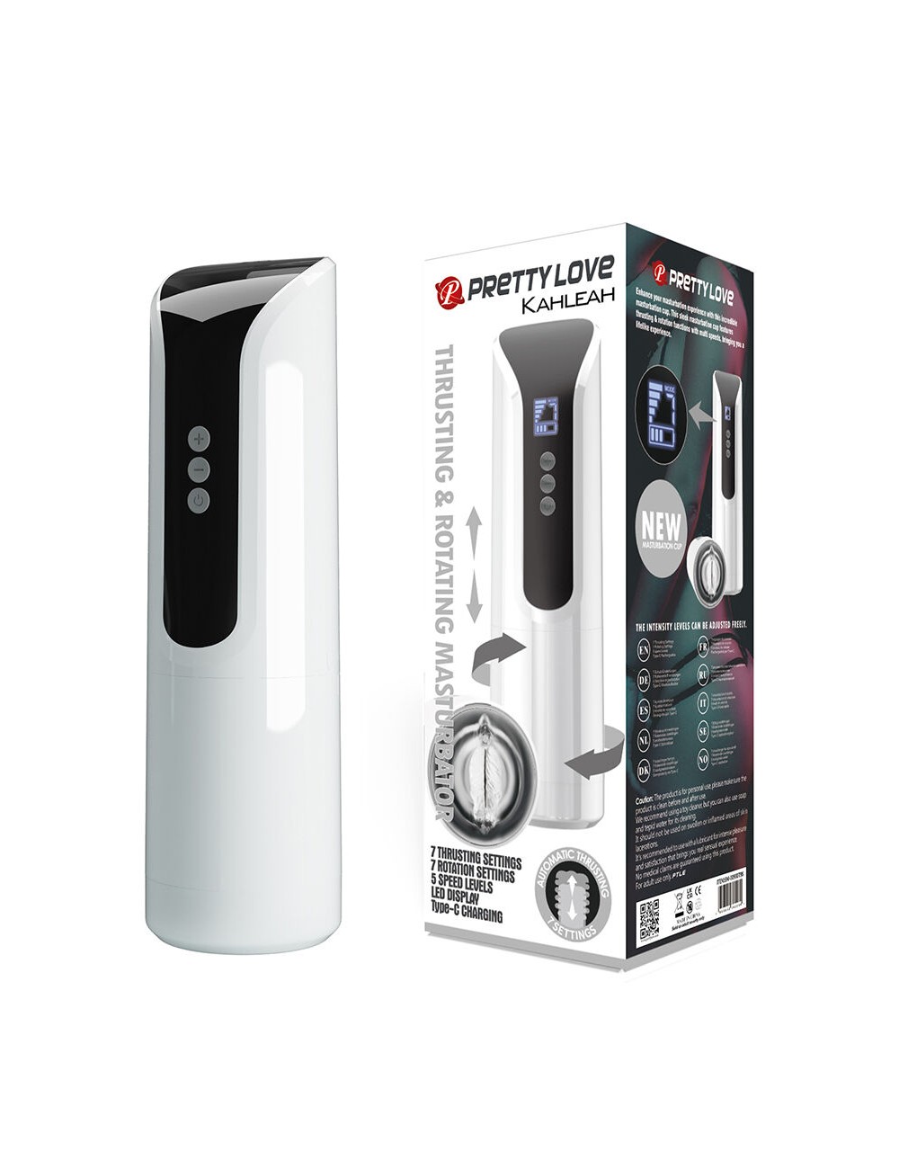 PRETTY LOVE - KAHLEAH MASTURBATOR WITH PUSH AND ROTATING